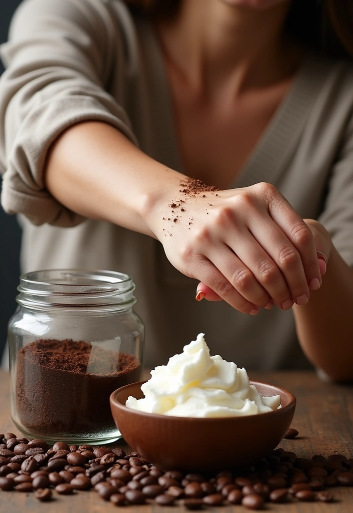 10 Skincare Routine Secrets for Glowing Skin You Won't Believe Exist! - 7. Exfoliate with Coffee Grounds
