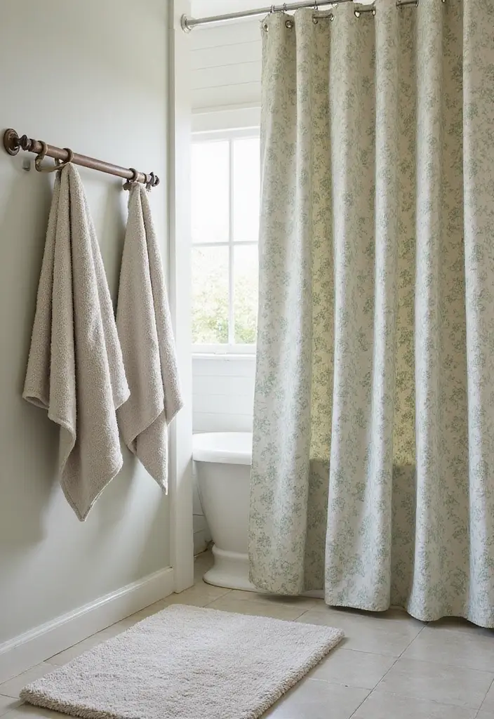 15 Luxurious Bathroom Decor Ideas That Will Make You Feel Like You're in a 5-Star Spa! - 4. Luxurious Textiles