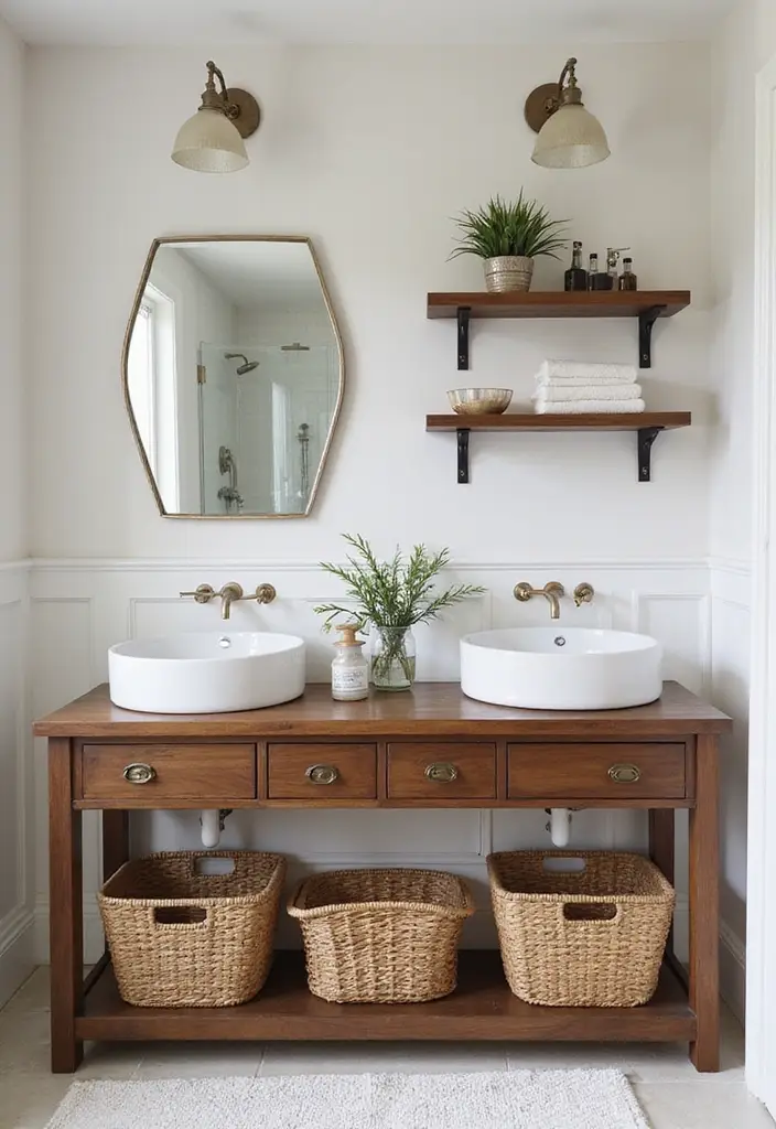 15 Luxurious Bathroom Decor Ideas That Will Make You Feel Like You're in a 5-Star Spa! - 7. Stylish Storage Solutions