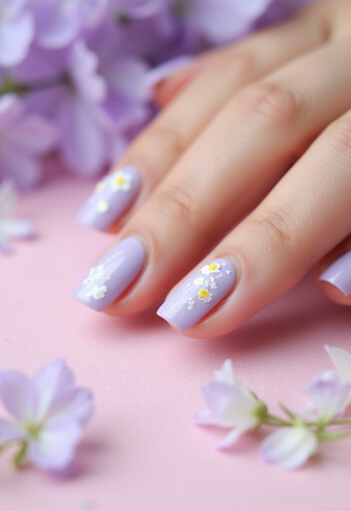 20 Stunning Floral Spring Nail Designs That Will Bloom Your Creativity! - 1. Pastel Petals
